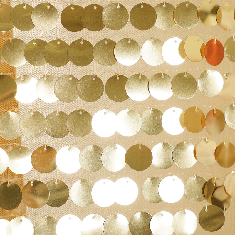 20 ft x 10 ft Big Payette Sequined Backdrop