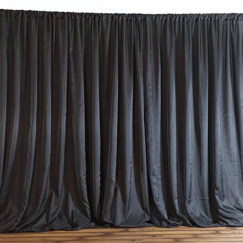20 ft x 10 ft Chiffon Fabric Backdrop Curtain Photography Backdrop
