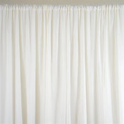 20 ft x 10 ft Chiffon Fabric Backdrop Curtain Photography Backdrop
