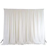 20 ft x 10 ft Chiffon Fabric Backdrop Curtain Photography Backdrop