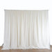 20 ft x 10 ft Chiffon Fabric Backdrop Curtain Photography Backdrop BKDP300_IVR