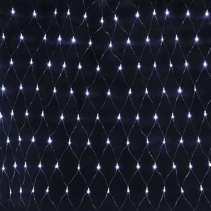 20 ft x 10 ft LED Lights Backdrop LEDSTR06_WHT