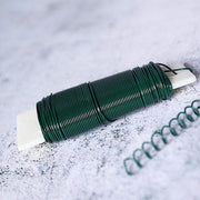 20 Gauge 76 yards Craft Floral Paddle Wire - Green CRAF_WIRE02_38_GRN