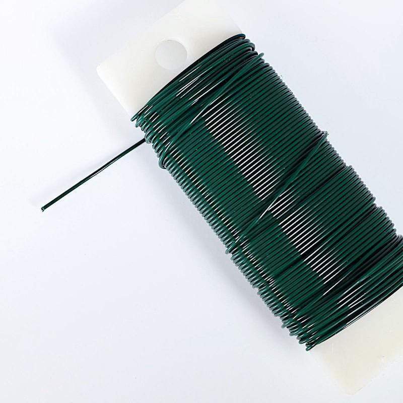 20 Gauge 76 yards Craft Floral Paddle Wire - Green CRAF_WIRE02_38_GRN