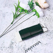 20 Gauge 76 yards Craft Floral Paddle Wire - Green CRAF_WIRE02_38_GRN