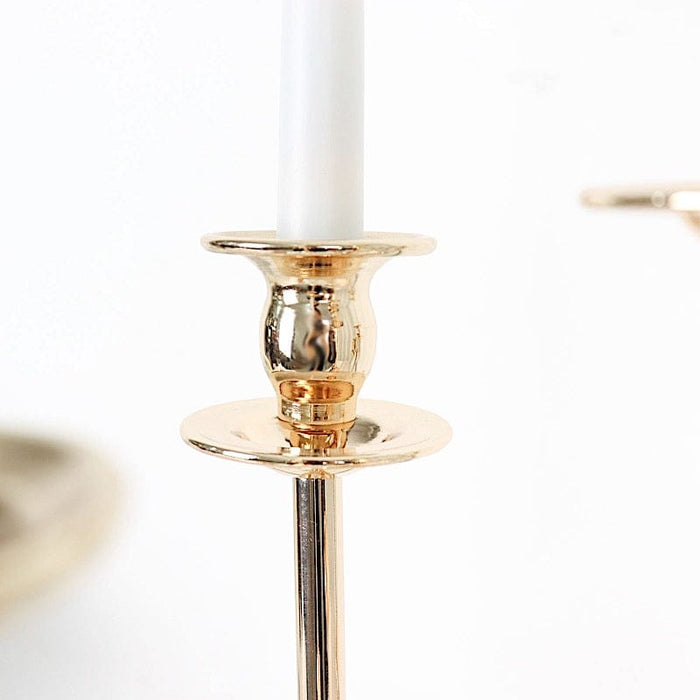 20" Metal 5 Arm Candelabra Taper Candle Holder Centerpiece - Gold IRON_CAND_TP013_5_GOLD