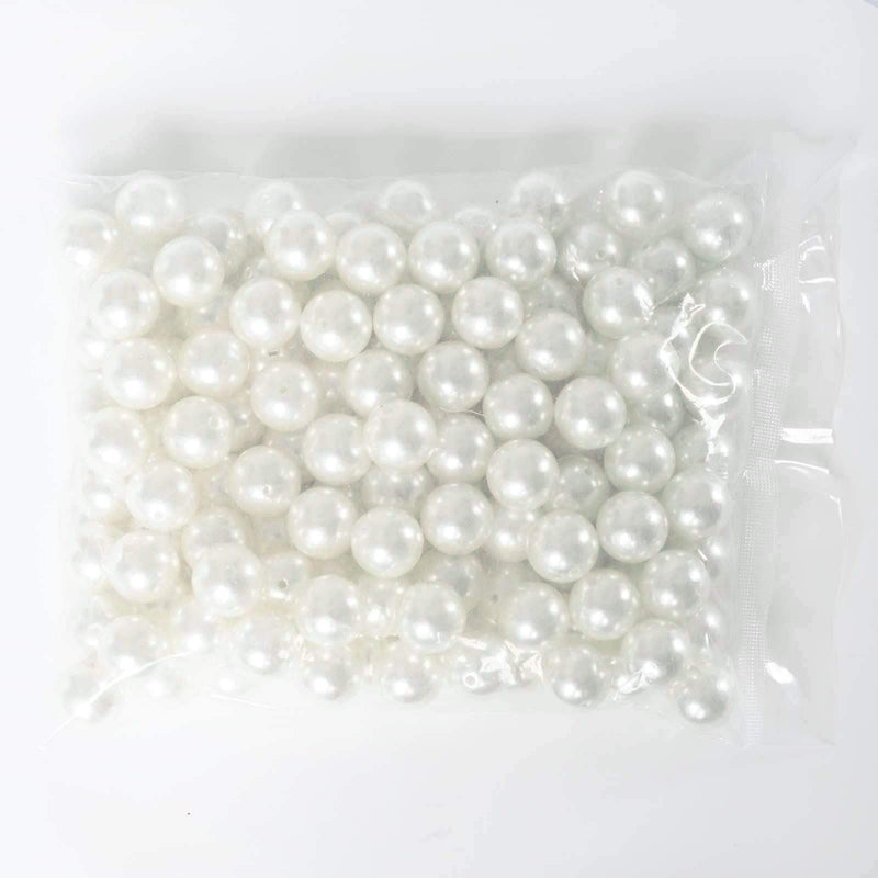 20 mm or 0.78" Large Faux Pearl Beads