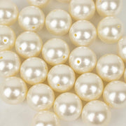 20 mm or 0.78" Large Faux Pearl Beads