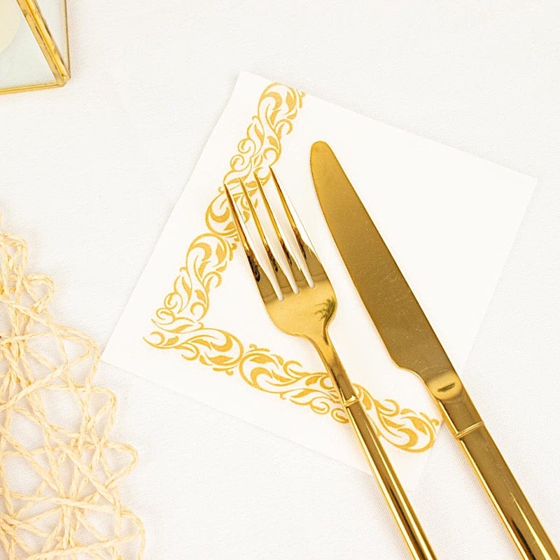 20 pcs 10" x 10" Paper Cocktail Napkins