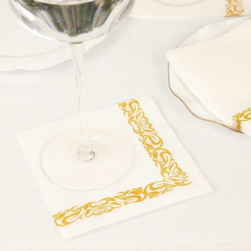 20 pcs 10" x 10" Paper Cocktail Napkins