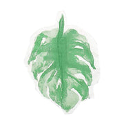 20 pcs 12" x 9" Paper Beverage Cocktail Napkins with Leaf Design - Green NAP_BEV04_LEAF