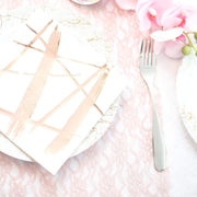 20 pcs 13" x 13" Metallic Paper Napkins