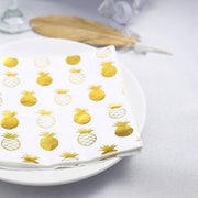 20 pcs 13" x 13" Metallic Paper Napkins