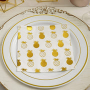 20 pcs 13" x 13" Metallic Paper Napkins