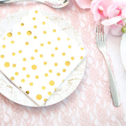 20 pcs 13" x 13" Metallic Paper Napkins