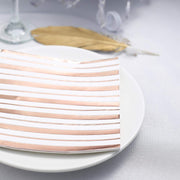 20 pcs 13" x 13" Metallic Paper Napkins