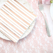 20 pcs 13" x 13" Metallic Paper Napkins