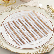 20 pcs 13" x 13" Metallic Paper Napkins