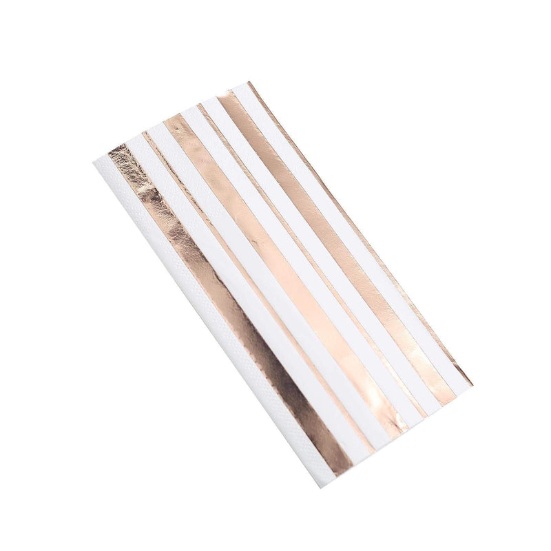 20 pcs 13" x 13" Metallic Paper Napkins