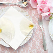 20 pcs 13" x 13" Metallic Paper Napkins