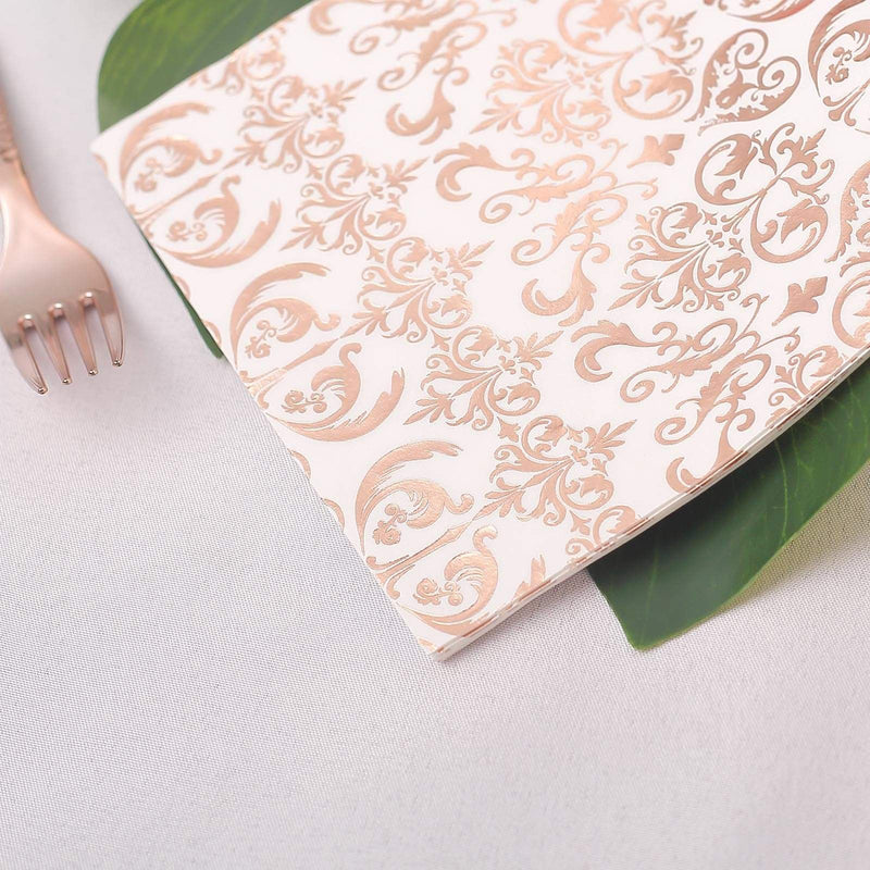 20 pcs 13" x 13" Metallic Paper Napkins