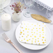 20 pcs 13" x 13" Metallic Paper Napkins