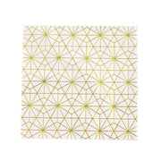 20 pcs 13" x 13" Metallic Paper Napkins NAP_BEV03_004_GOLD