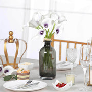 20 pcs 14" tall Poly Foam Calla Lily Flowers with Single Stems