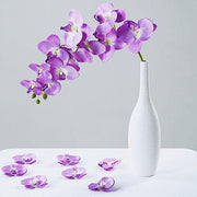 20 pcs 4" Faux Silk Orchid Flower Heads