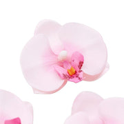 20 pcs 4" Faux Silk Orchid Flower Heads