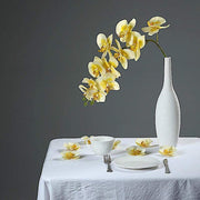 20 pcs 4" Faux Silk Orchid Flower Heads