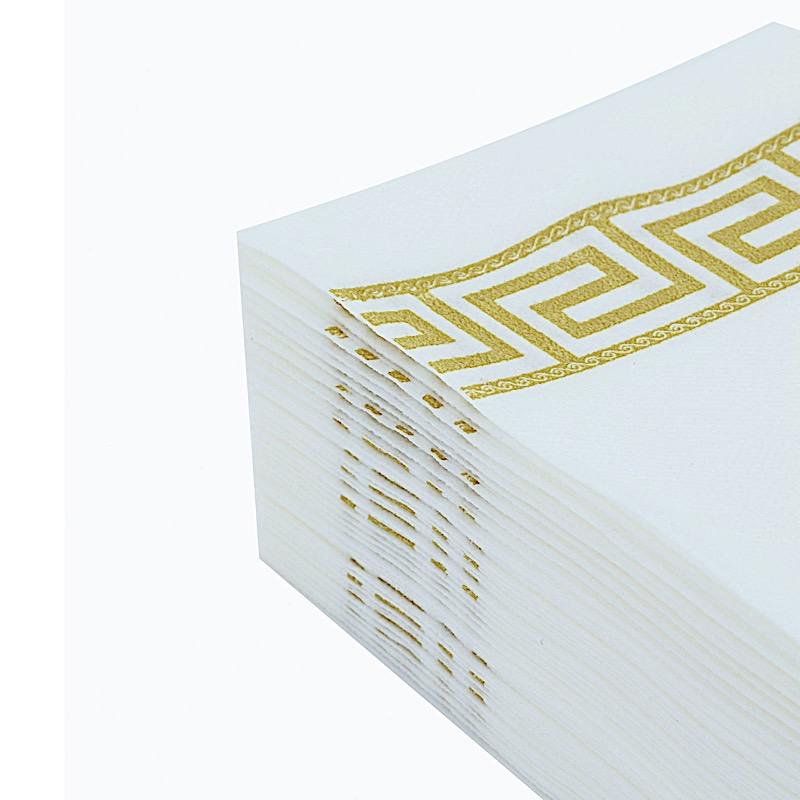 20 pcs Airlaid Paper Napkins NAP_DIN2_02_WHTG