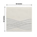 20 Premium Airlaid Paper Napkins with Wave Design