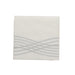 20 Premium Airlaid Paper Napkins with Wave Design NAP_BEV2_05_WHTS