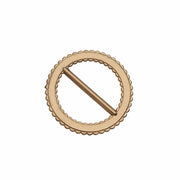 20 Round 2.5" Rhinestone Metal Buckle Chair Decorations