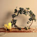 20" Round Metal Floral Hoop Standing Wreath Centerpiece Ring