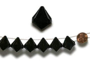 200+ Acrylic Crystal Like Raindrop Beads ACRY_LAN_BLK