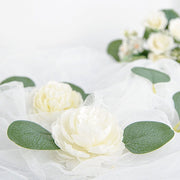 200 pcs Artificial Greenery Eucalyptus leaves - Frosted Green ARTI_LEAF_02_FRO