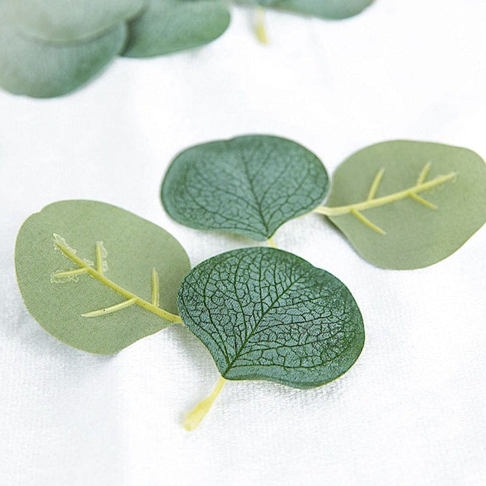 200 pcs Artificial Greenery Eucalyptus leaves - Frosted Green ARTI_LEAF_02_FRO