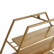 21" tall 3 Tier Hexagon Metal Cupcake Holders Display Stand - Gold CAKE_STND_H01_21_GD