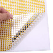 21" x 11" Adhesive Diamond Label Sheet DIA_ST920_GOLD