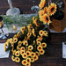22" tall Silk Sunflowers Artificial Hanging Vine Bush - Yellow ARTI_SUN_003_YEL