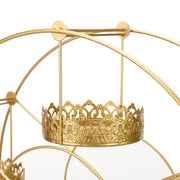 23" tall Rotating Ferris Wheel Metal Cupcake Holders Stand - Gold CAKE_STND_WHEL_GD