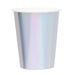 24 9 oz Metallic All Purpose Paper Cups - Disposable Tableware DSP_PCUP_006_9_ABW