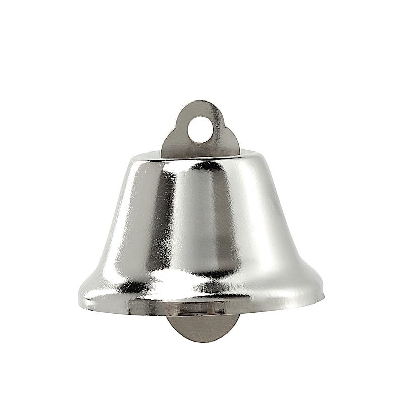 24 Mini Kissing Bells Wedding Gifts Party Favors FAV_BELL_01_L_SILV