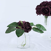 24 pcs 2" Mini Foam Rose Flowers Stems