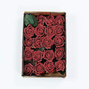 24 pcs 2" Mini Foam Rose Flowers Stems