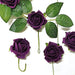 24 pcs 2" Mini Foam Rose Flowers Stems ARTI_FOAMRS05_2_EGG