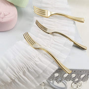 24 pcs 4" long Appetizer Forks Knives Spoons - Disposable Tableware