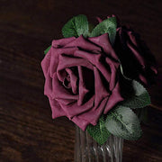 24 pcs 5" Foam Rose Flowers Stems